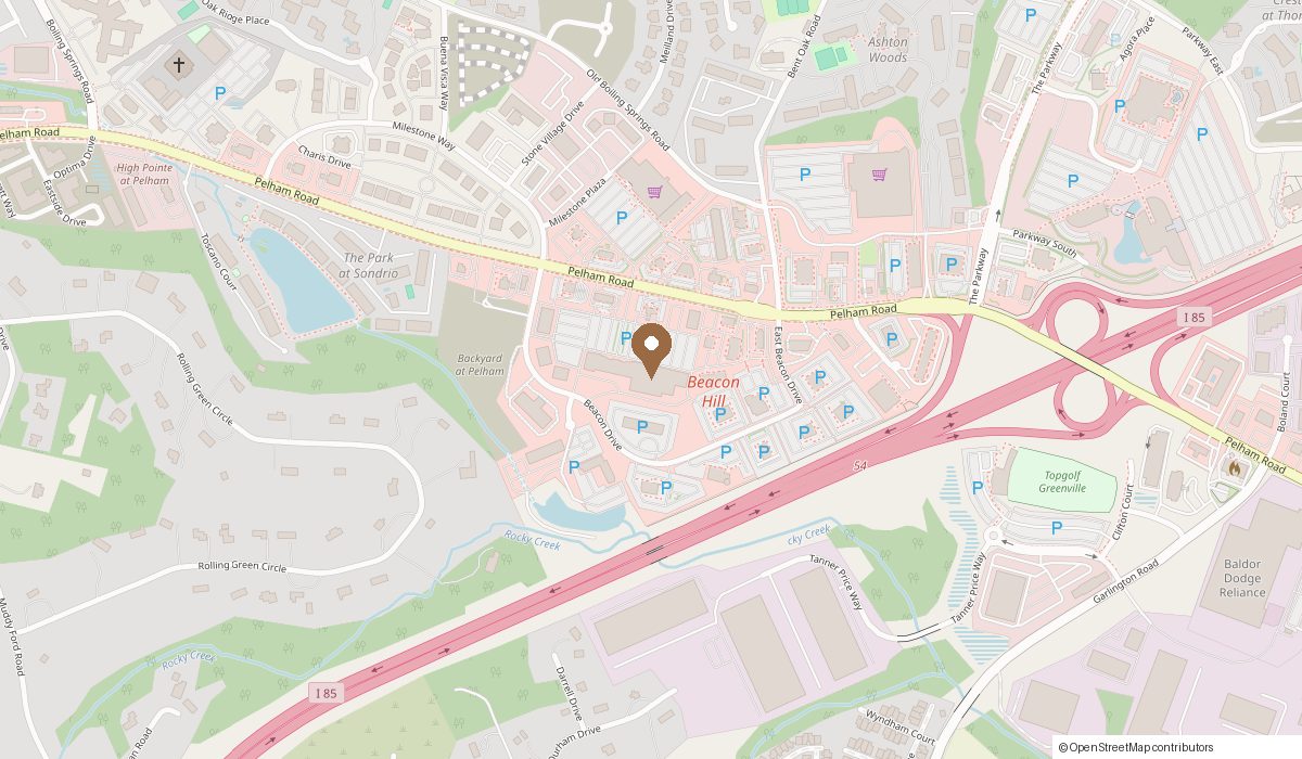 Map: 3620 Pelham Rd Unit 11 Suite 113, Greenville, SC 29615